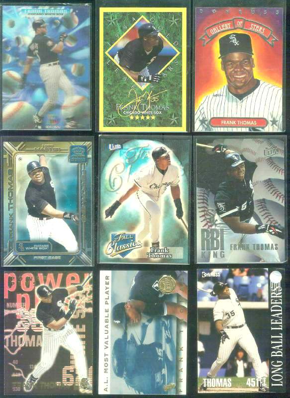 Frank Thomas - 1994 Leaf Gold Stars #11  cards value