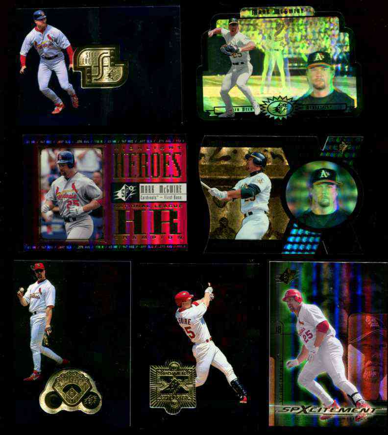 Mark McGwire - 1997 SPx Bound for Glory #14  cards value