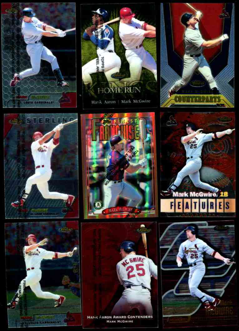 Mark McGwire - 1996 Finest #236 REFRACTOR BRONZE  cards value