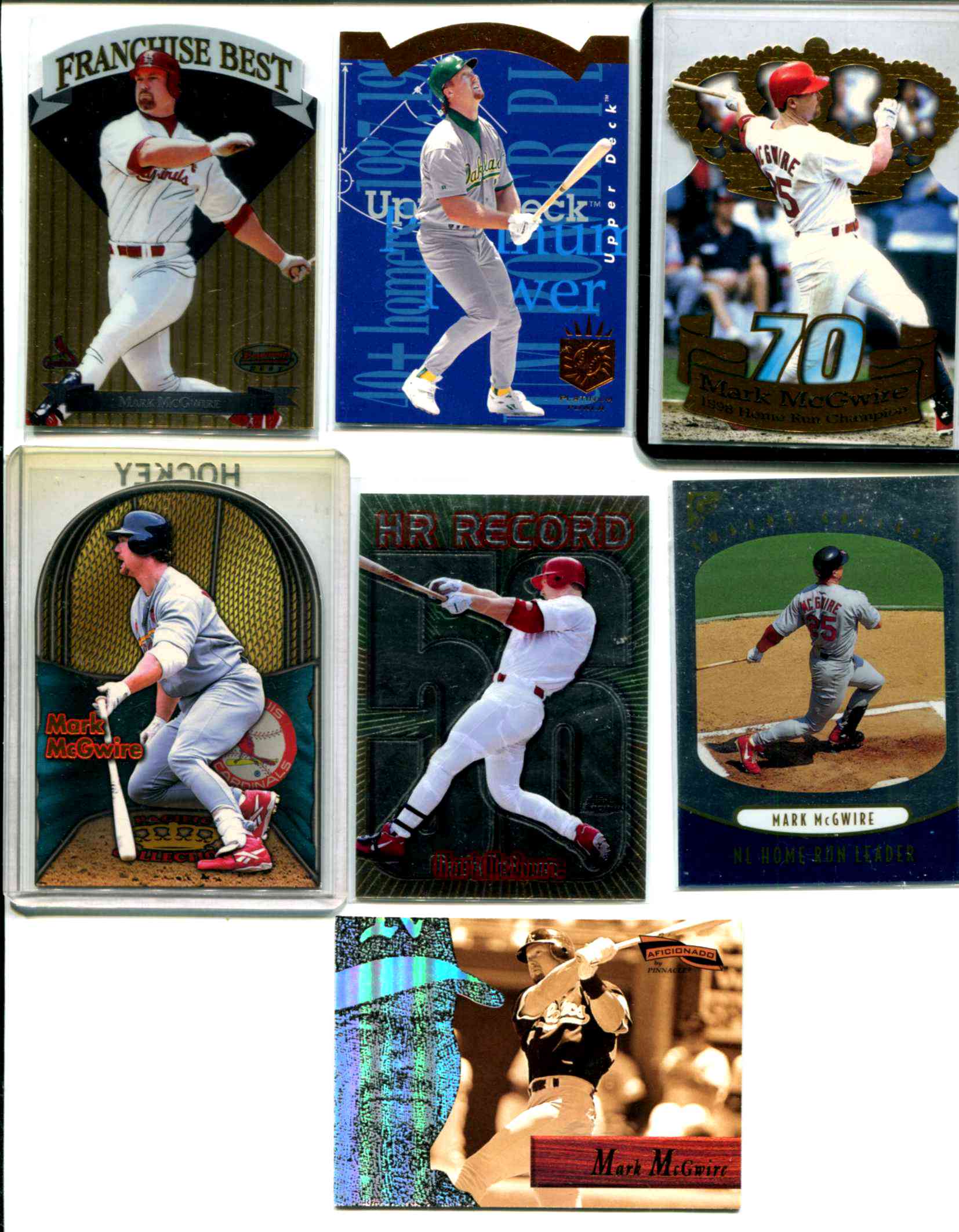 Mark McGwire - 1998 Pacific In The Cage #13  cards value