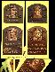 HALL-of-FAME Plaque  - Lot of (28) different Hall-of-Famers