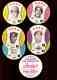 1976 Isaly's MSA DISCS - Reds COMPLETE TEAM SET (6 Discs)