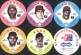 1978 Tastee-Freez MSA Disc #11 Willie Stargell - Lot of (10) (Pirates)