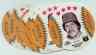 Mike Schmidt - 1976 Isaly's - Lot of of (10) MSA Discs (Phillies) (brown)