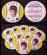 Tom Seaver - Lot of (10) 1976 Isaly's MSA Discs (Mets) (tan)