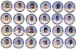 1988 King-B Disc - COMPLETE SET of (24) Discs - FIRST YEAR ISSUE !!!