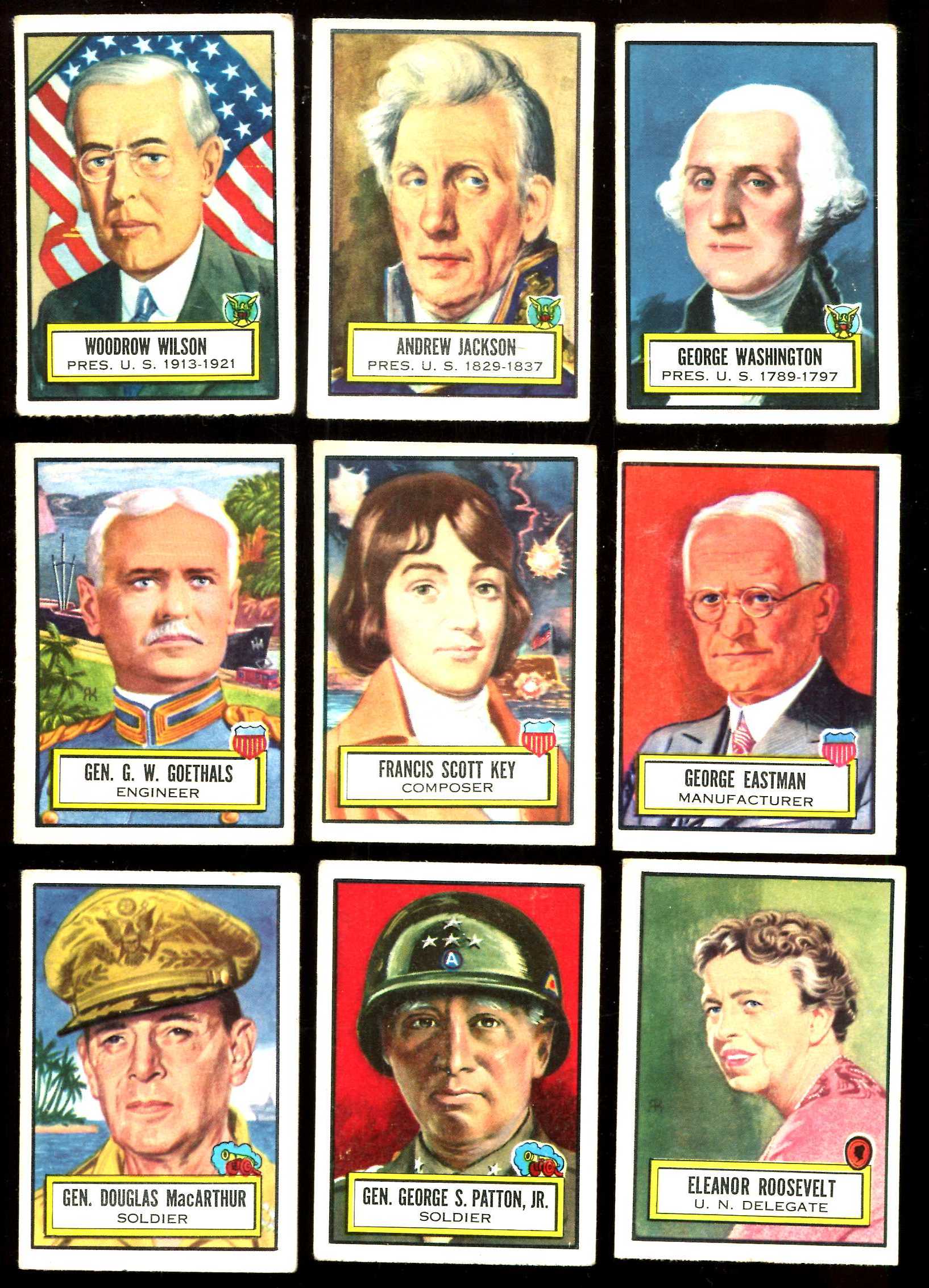 1952 Topps Look 'n See # 32 Douglas MacArthur SHORT PRINT Non-Sport cards value
