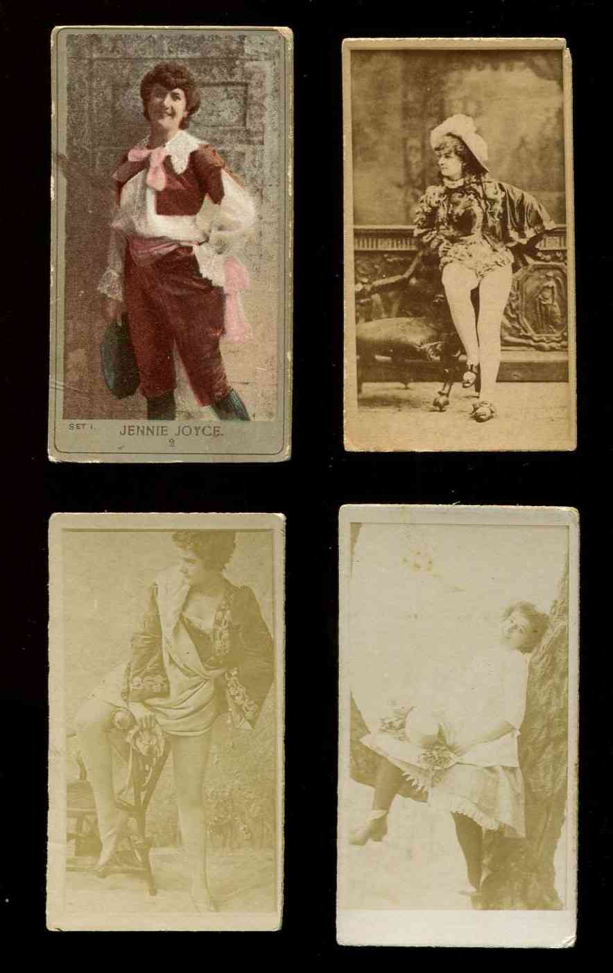 1892 N210 Jennie Joyce ACTRESS SERIES card (IN COLOR) Non-Sport cards value