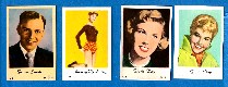 1950's Dutch/Swedish - Doris Day Movie Star cards - Lot of (2) Diff.