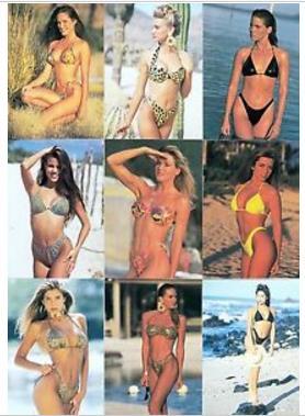 1994 Comic Images SWIMWEAR ILLUSTRATED - COMPLETE SET (90 cards) Non-Sport cards value