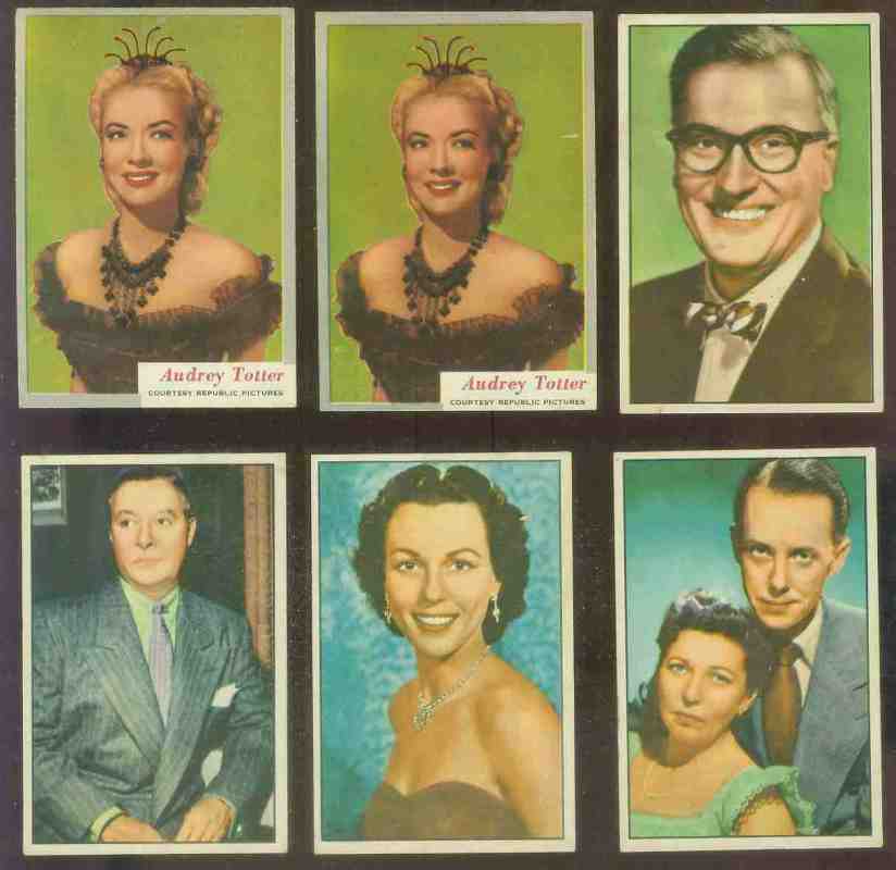 1952 Bowman TV & Radio Stars of NBC #15 George Jessel Non-Sport cards value