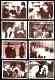 Beatles: 1964 'A Hard Days Night' MOVIE BLANK-BACKED - Lot of (9) differen