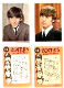 Beatles: 1964 Topps COLOR - Starter Set/Lot of (57/64)