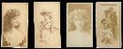 1880's-1890's - Lot of (9) different VINTAGE ACTRESS issues [#c]