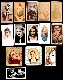 1880's-1939 - Lot of (14) different VINTAGE ACTRESS issues [#a]