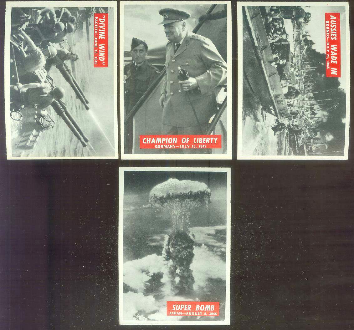 1965 Philadelphia WAR BULLETIN #82 'Divine Wind' Non-Sport cards value