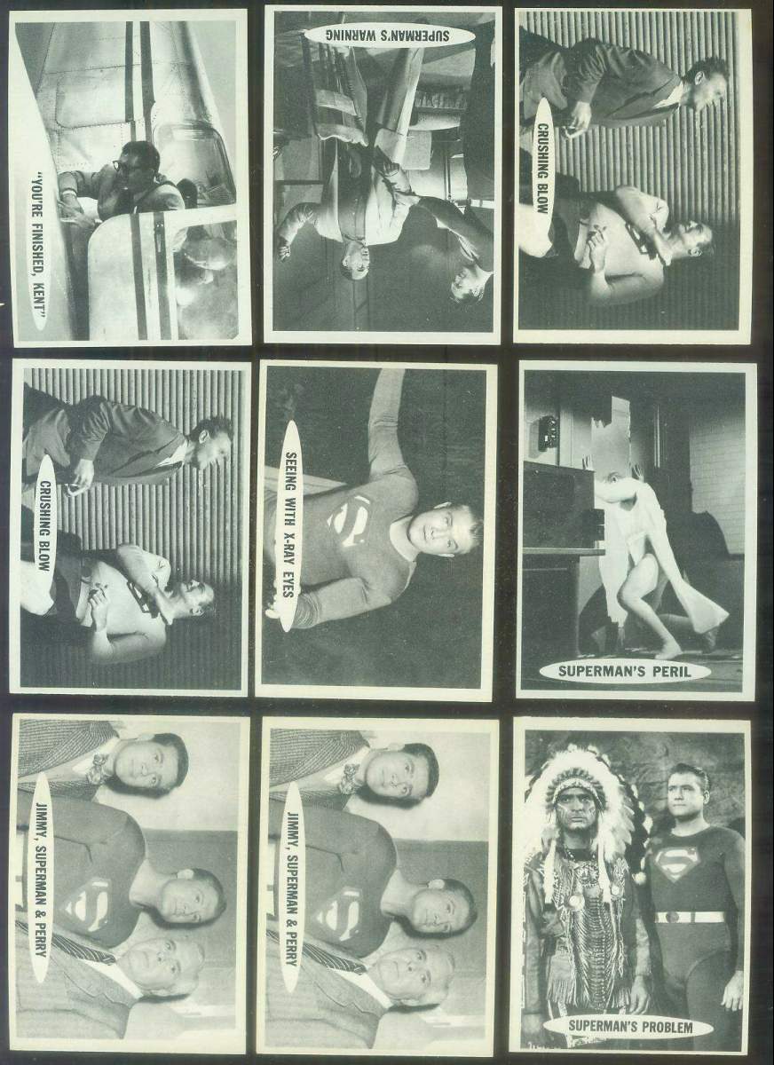 1966 Topps SUPERMAN #24 'Seeing With X-Ray Eyes' Non-Sport cards value
