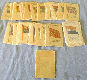 1930's Kensitas Cigarettes - Lot of (25) BRITISH EMPIRE SILK FLAGS