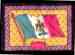 1910 Tobacco Felt FLAG Blanket - Mexico (5-1/2 x 8)