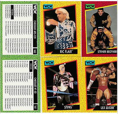 1991 Impel WCW WRESTLING - COMPLETE SET (162 cards) Non-Sport cards value