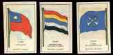 1929 'Wer nennt die Lander' CHINA Flag cards - SET (6+1)
