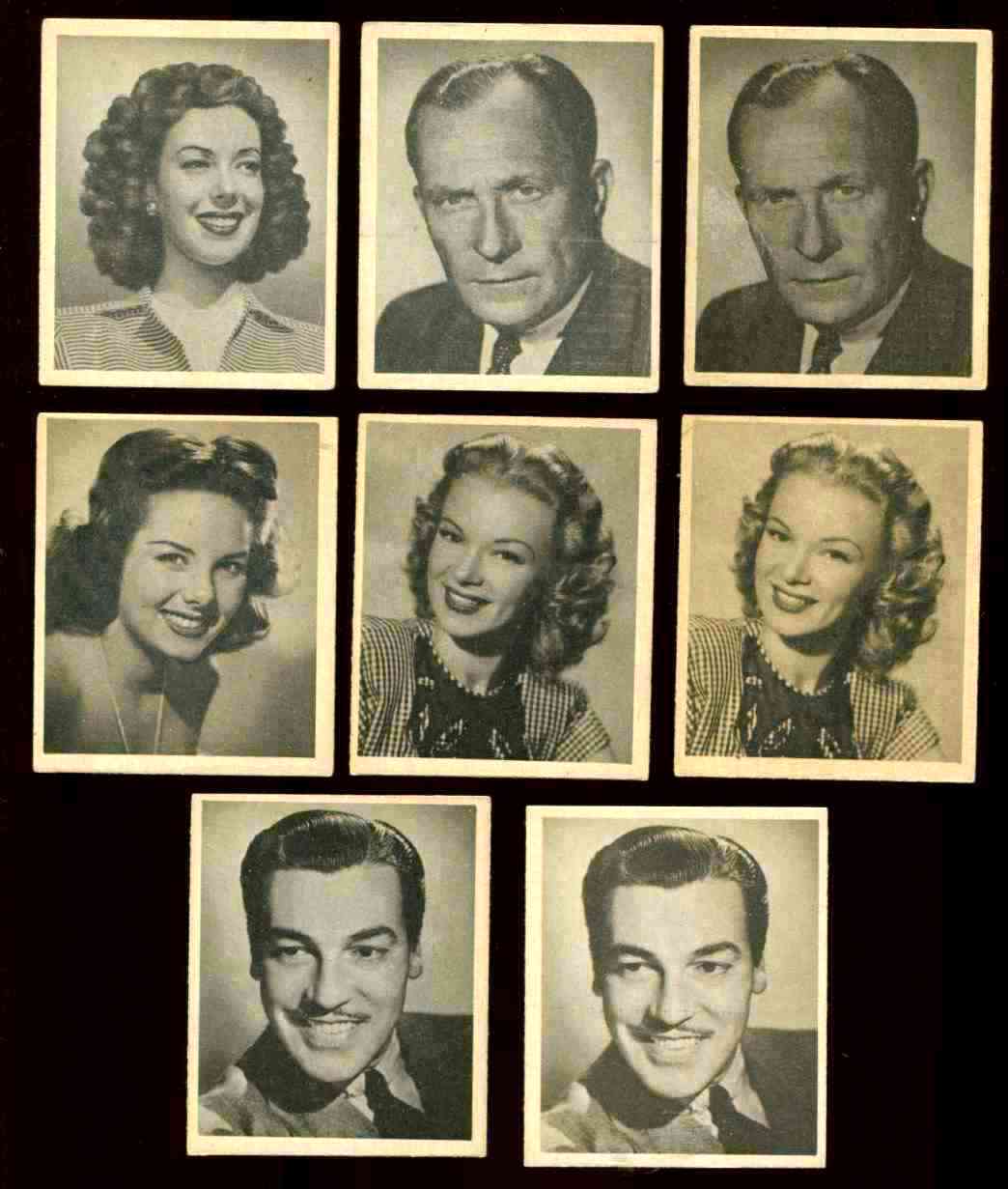 1948 Bowman Movie Stars #15 CESAR ROMERO [#l] Non-Sport cards value