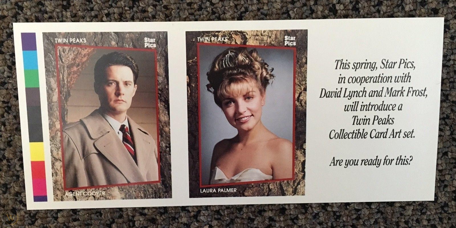 1991 TWIN PEAKS - Star Pics Dealer Promo Panel Non-Sport cards value