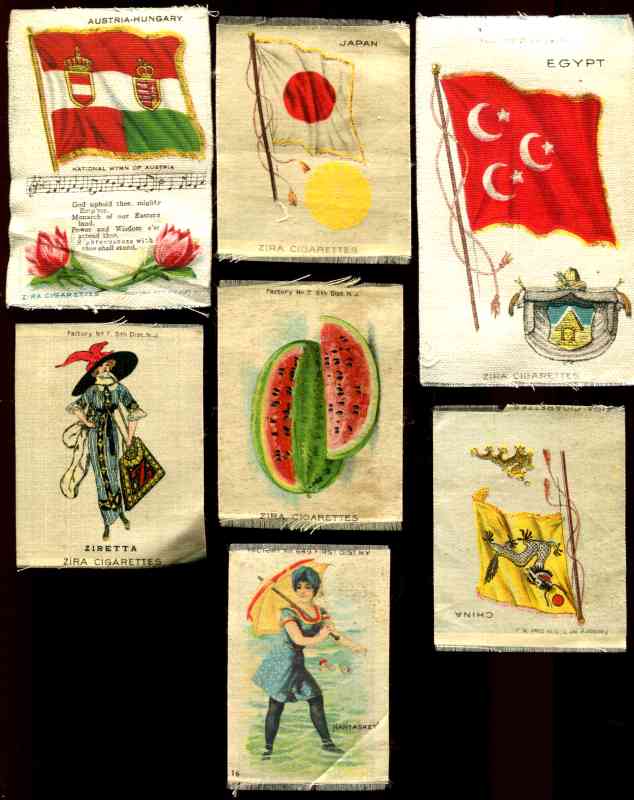 1910's Tobacco Silk National Hymn - Austria-Hungary (2.5x4 in.) (Zira) Non-Sport cards value