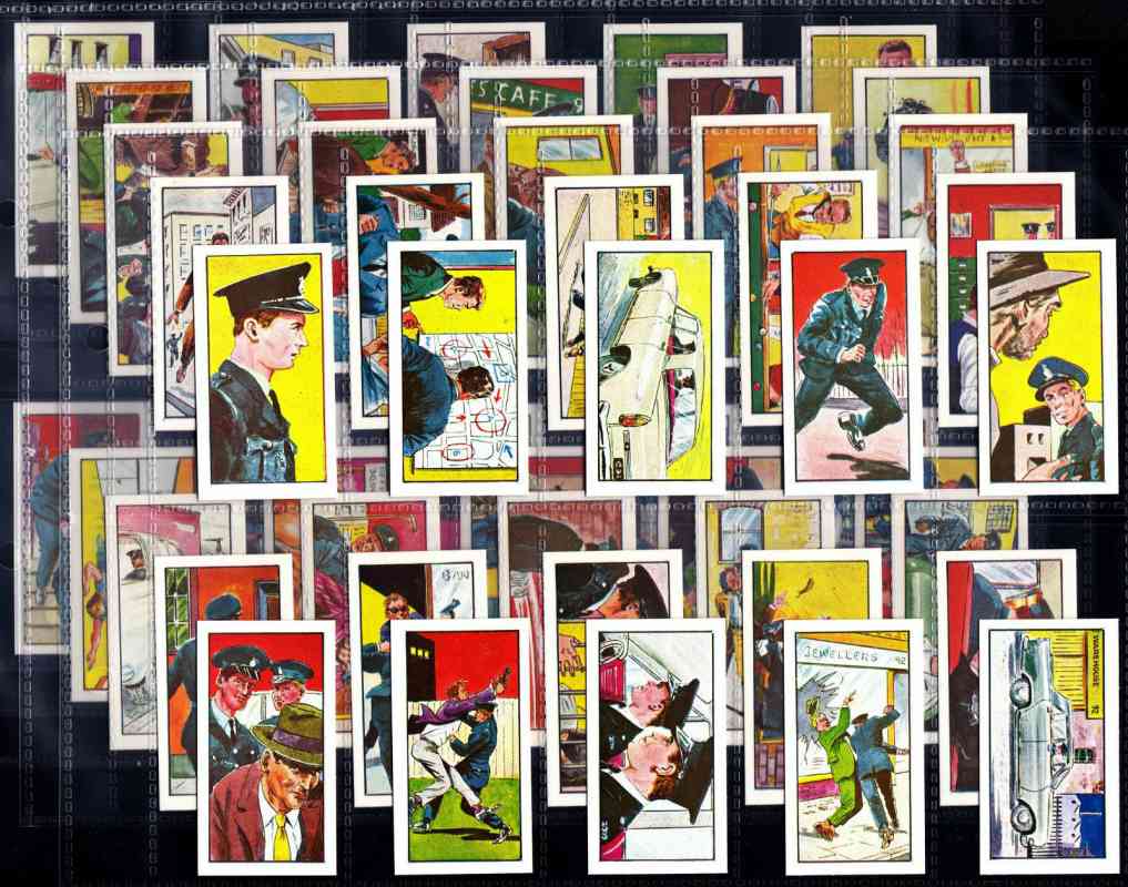 1964 Z-Cars - COMPLETE SET (50 cards) (by Prim Rose) Non-Sport cards value