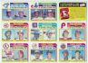 1982 Topps Pete Rose/Steve Carlton on 9-card UNCUT Team Leaders SHEET !!!