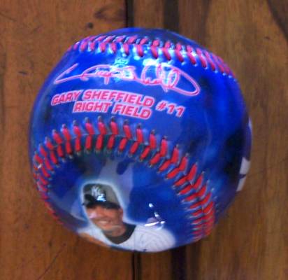 Gary Sheffield - (50) FOTOBALLS *** SPECIAL & RARE *** (Yankees)  cards value