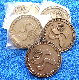 1976 N.L. solid pewter BELT BUCKLE - LOT OF (5) - 1876-1976 Centenennial