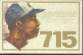 Hank Aaron - 1974 '715 Club' 'I Was There' certificate