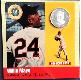 Willie Mays - 1990 500 Home Run Club PURE SILVER Coin/Card