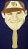 Steve Garvey - 1984 (or so) PROMOTIONAL HEAD !!! (Padres)