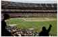 1975 Vintage Oakland Alameda Stadium Postcard (A's)