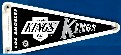 LA Kings (NHL) - Hockey Window Pennants - Lot of (14)