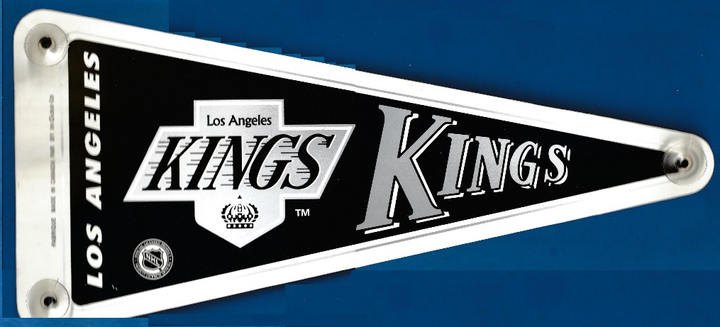 LA Kings (NHL) - Hockey Window Pennants - Lot of (14) Hockey cards value