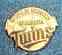 1987 Minnesota TWINS WORLD SERIES Press Pin