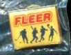 FLEER - vintage 1980's FLeer logo lapel pin