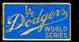 1965 Los Angeles DODGERS WORLD SERIES Press Pin
