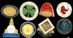 1959 Los Angeles DODGERS WORLD SERIES Press Pin