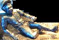 Davey Lopes - 1979 Signature Pewter Figurine (Dodgers)