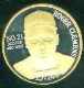 Roger Clemens - GOLD PLATED SOLID SILVER Coin - 1995 EnviroMint (Red Sox)