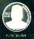 Roger Clemens - SOLID SILVER - 1995 EnviroMint coin (Red Sox)