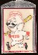 Cincinatti REDS - 1960's 'MR REDLEGS' Windshield Decal