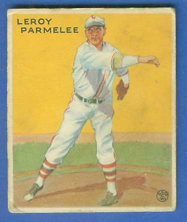 1933 Goudey #239 Leroy Parmelee  cards value