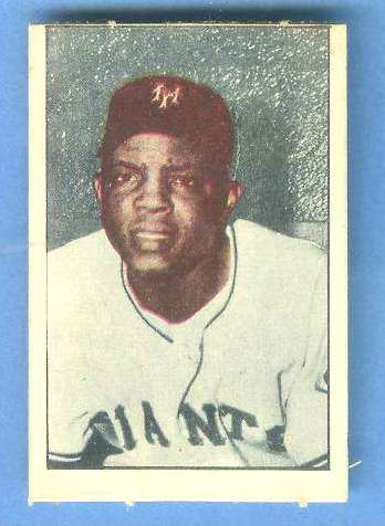 1952 Berk Ross - WILLIE MAYS (Giants)  cards value