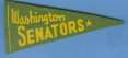 1954  Washington SENATORS - Vintage 5-1/2 inch PENNANT