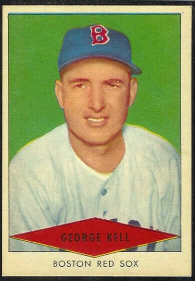 1954 Red Heart - George Kell (Red Sox)  cards value